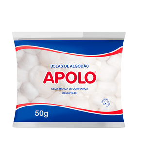Algodão Apolo Bolas 50g