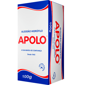 Algodão Apolo Caixa 100g