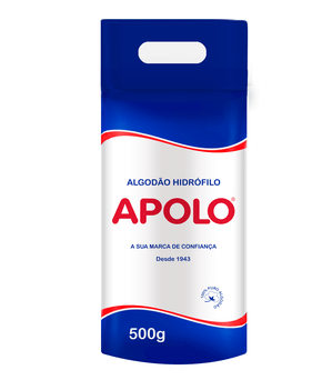 Algodão Apolo Rolo 500g com Alça